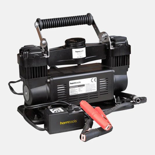 horntools Kompressor mobil 2 Zylinder 150 l/min 8 Bar