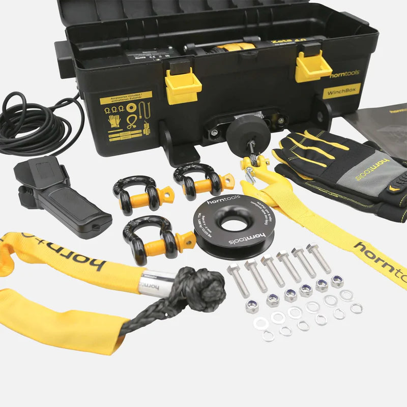 horntools Winch Box - Mobile Seilwinde 1,8 Tonnen
