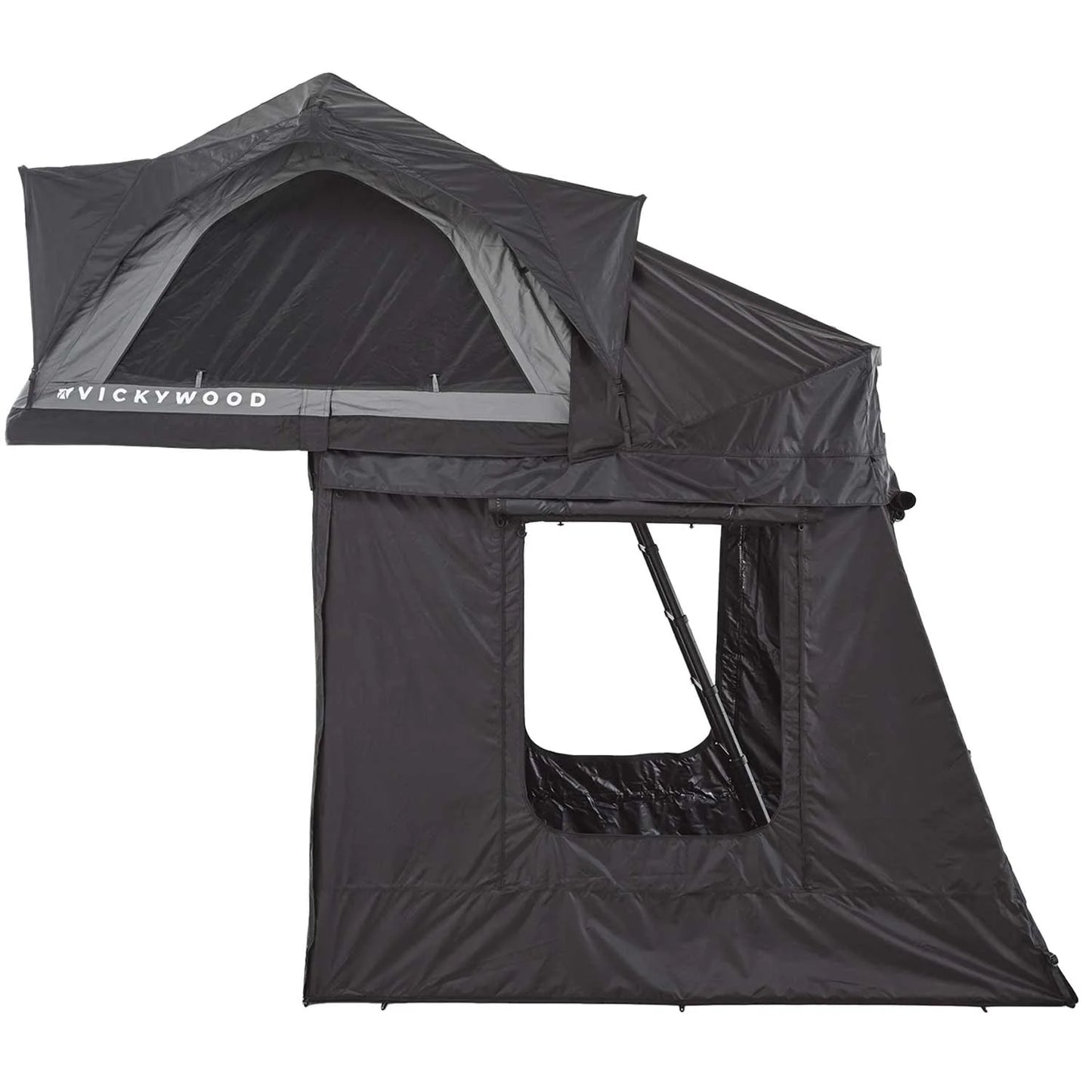 Vickywood BAOBAB AIR 135 grau mit Vorzelt + Thermo-Innenzelt