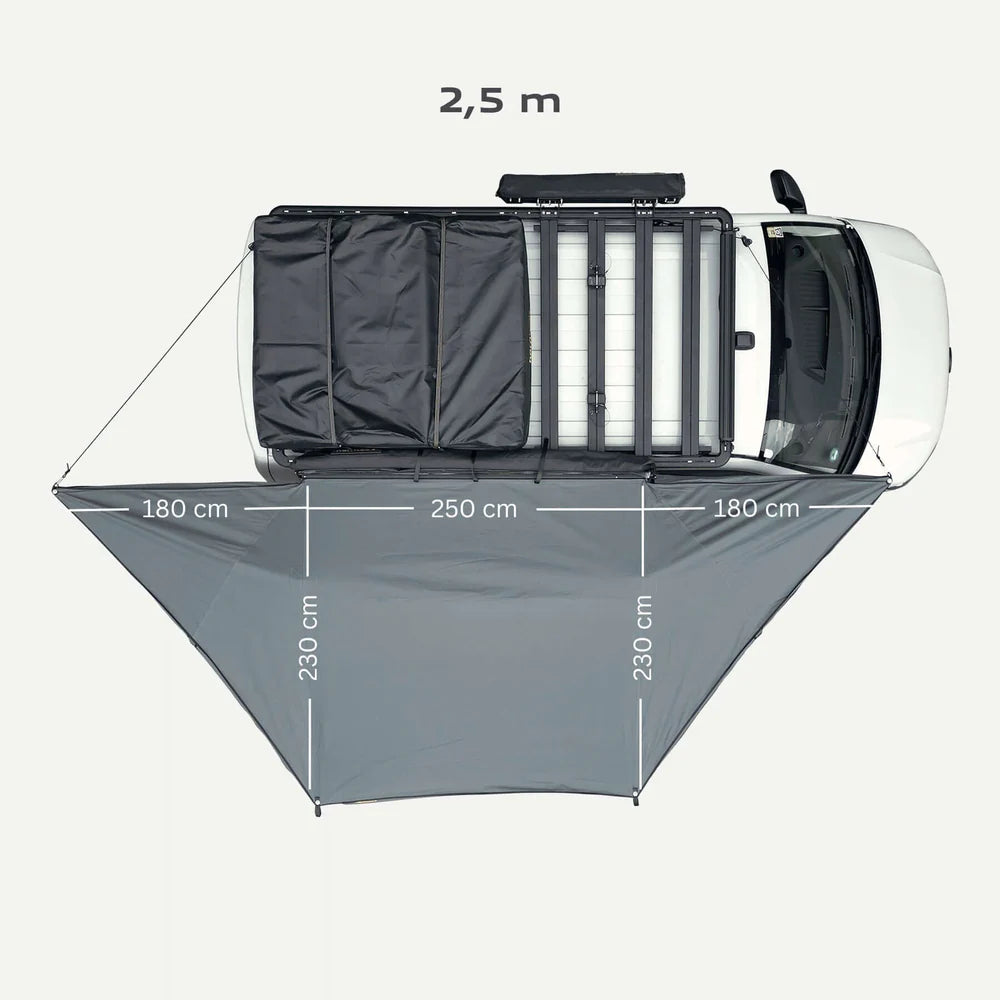 horntools 180 Grad Markise Horizon (freitragend)