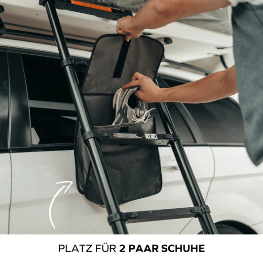 Naturbummler Schuhtasche Dachzelt
