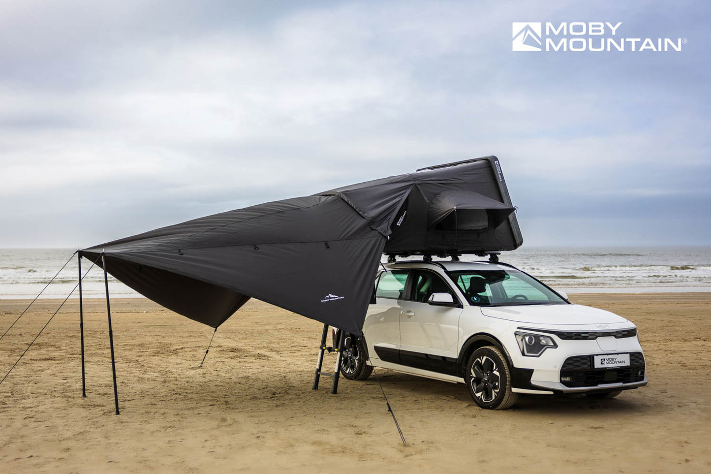 Moby Mountain PEAK XL Bündel -thunderBlack- inkl. viel Zubehör