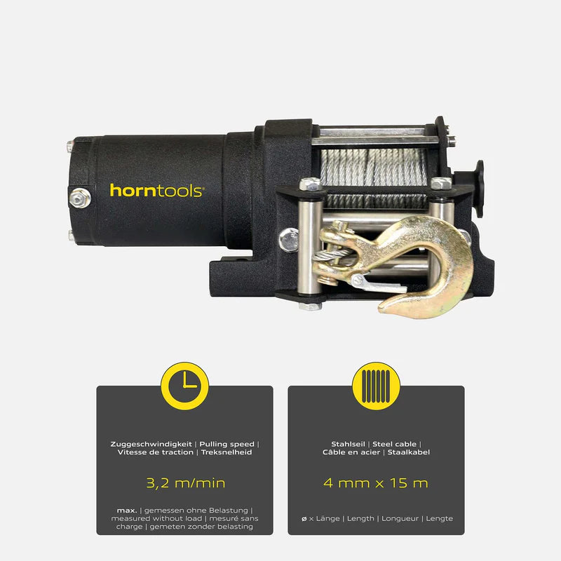 horntools Elektrische Seilwinde Beta 0,9 Tonnen