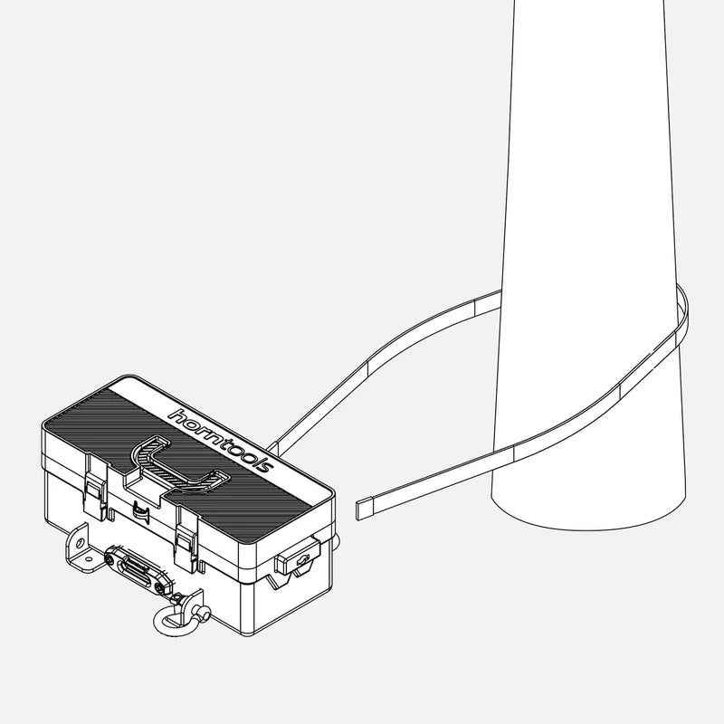 horntools Winch Box - Mobile Seilwinde 1,8 Tonnen