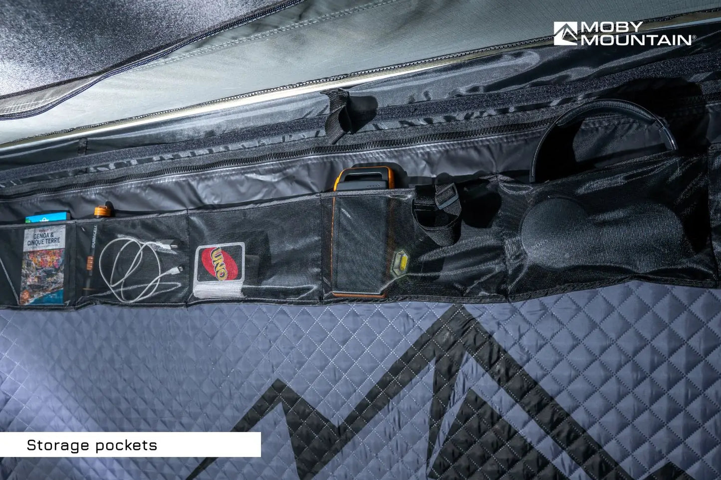 Moby Mountain PEAK XL Bündel -thunderBlack- inkl. viel Zubehör