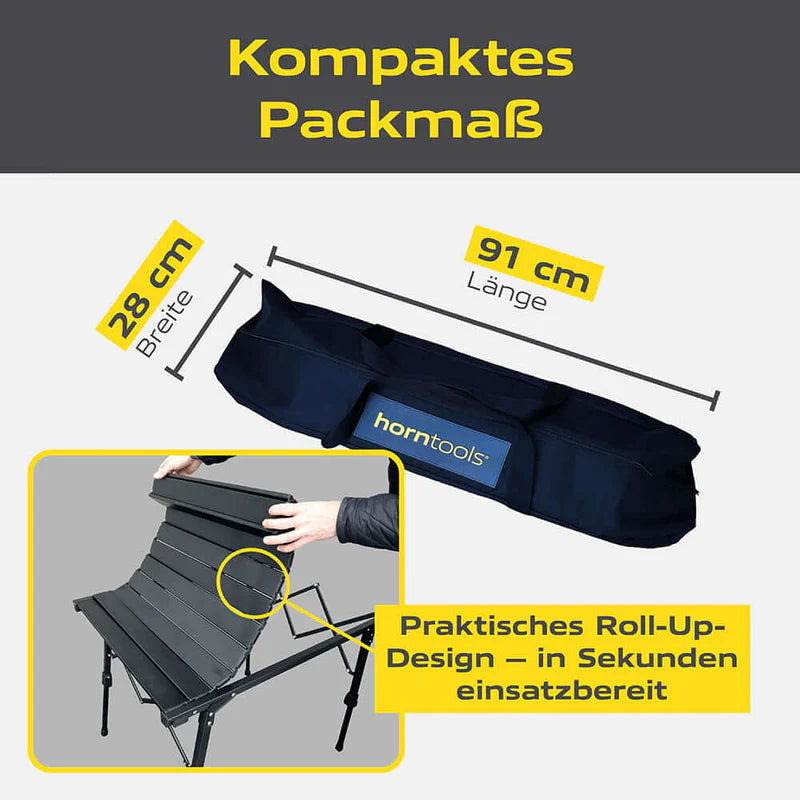 horntools Campingtisch faltbar