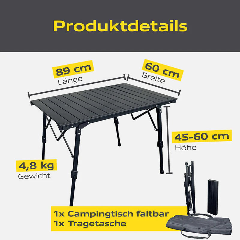 horntools Campingtisch faltbar
