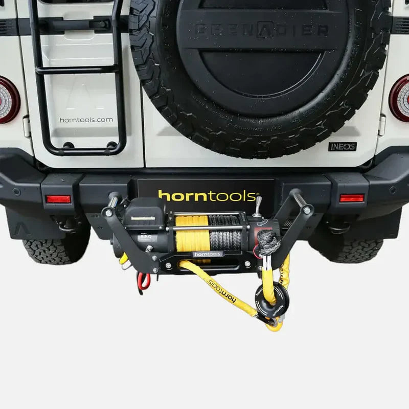 horntools Seilwindesystem Alpha Mobil für 2 Zoll Vierkantrohr (AHK)