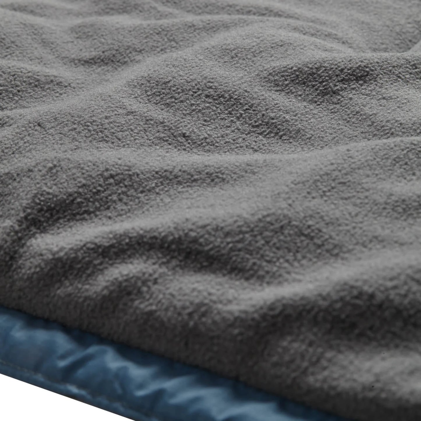 VOITED x VICKYWOOD Fleece Decke MOUNTAIN BLUE