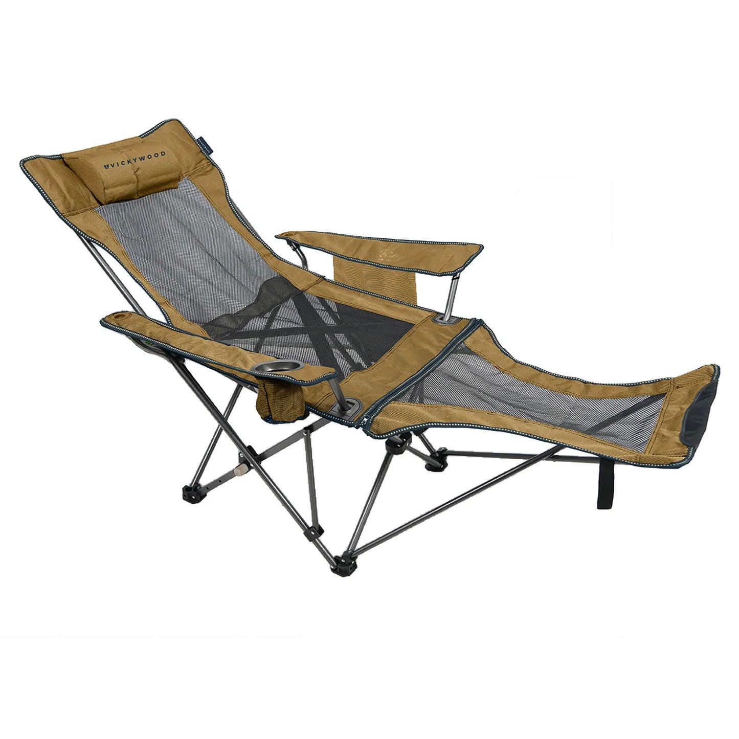 VICKYWOOD Camping Stuhl CAMP LOUNGE