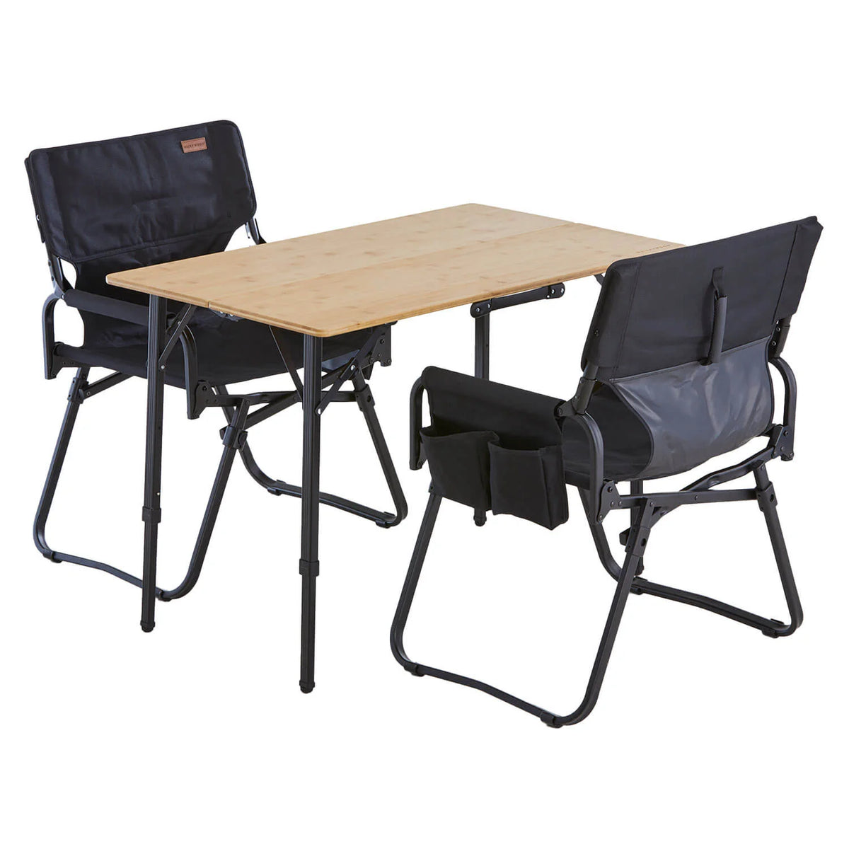 campingstuhl mit tisch set VICKYWOOD und -tisch VICKYWOOD Premium 2.0 – RoofBase Post Drop:125mm Camping | Strand49 in Cat_Lvl_2: Cityräder