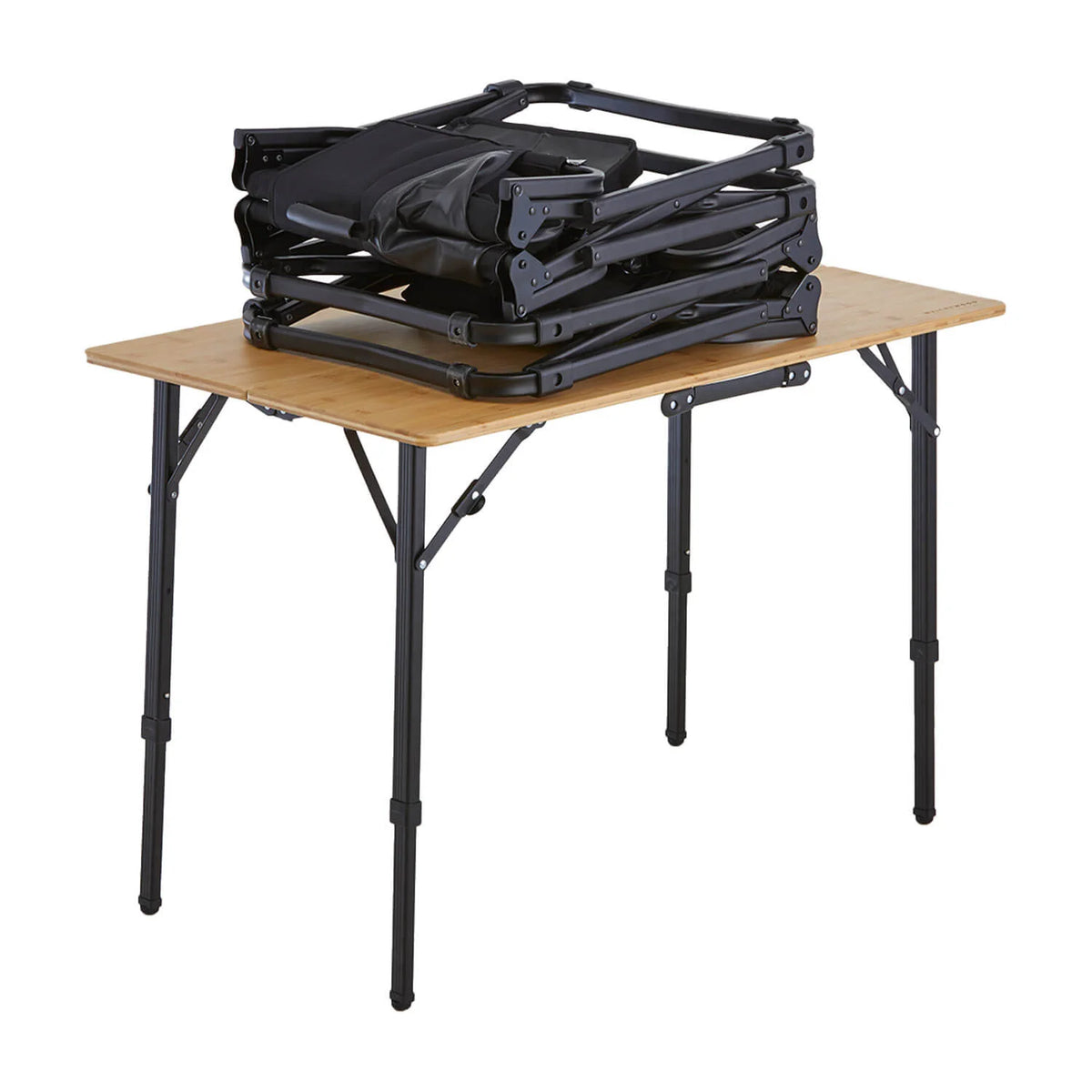 VICKYWOOD Set Campingstuhl und -tisch VICKYWOOD Premium 2.0 – RoofBase