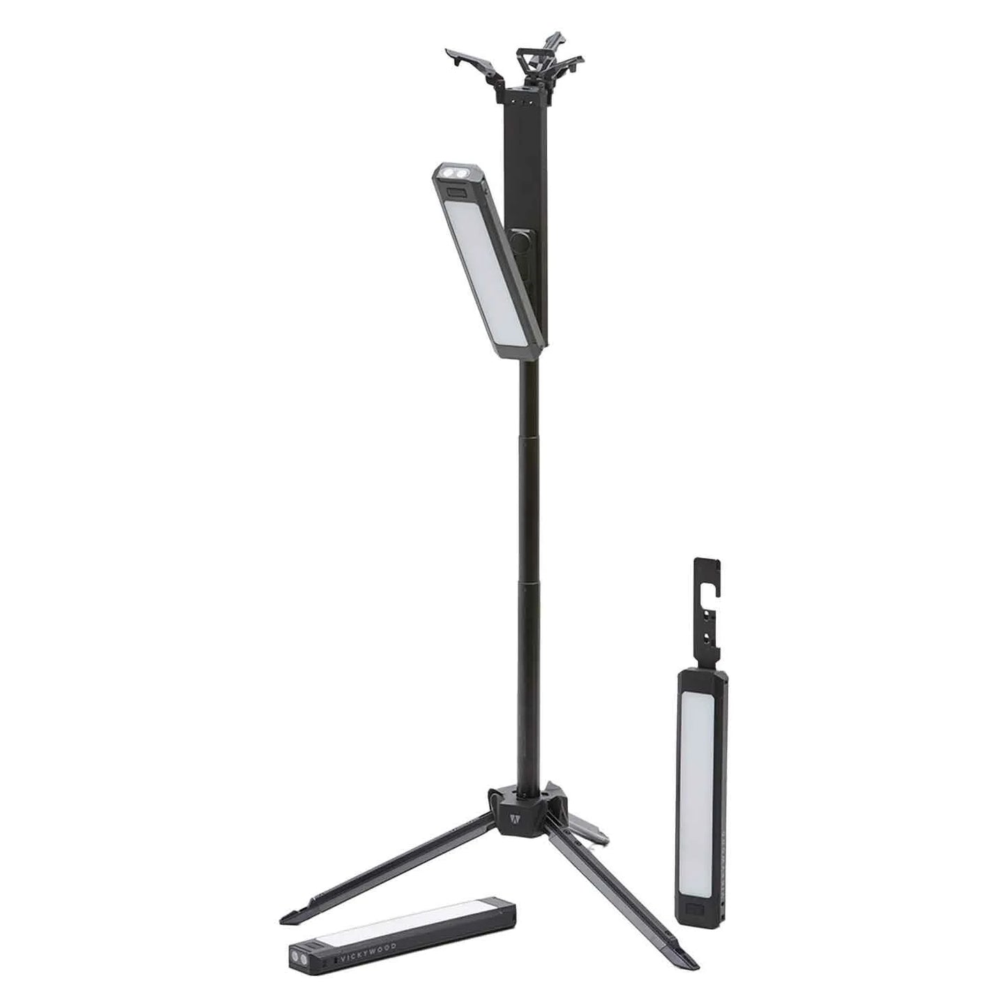 VICKYWOOD - Camping- und Arbeitsleuchte LIT3 TRIPOD large höhenverstellbar
