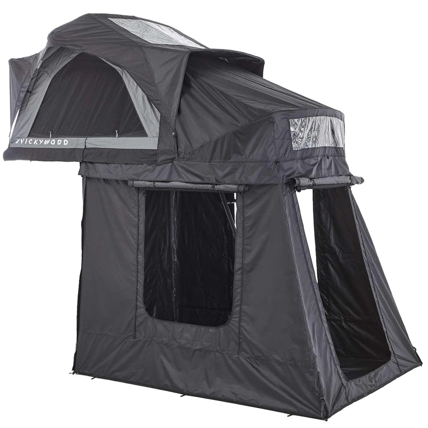 Vickywood BAOBAB AIR 135 grau mit Vorzelt + Thermo-Innenzelt