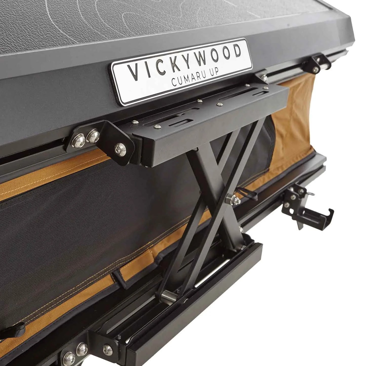 Vickywood Alu-Hartschalen Dachzelt CUMARU UP 145