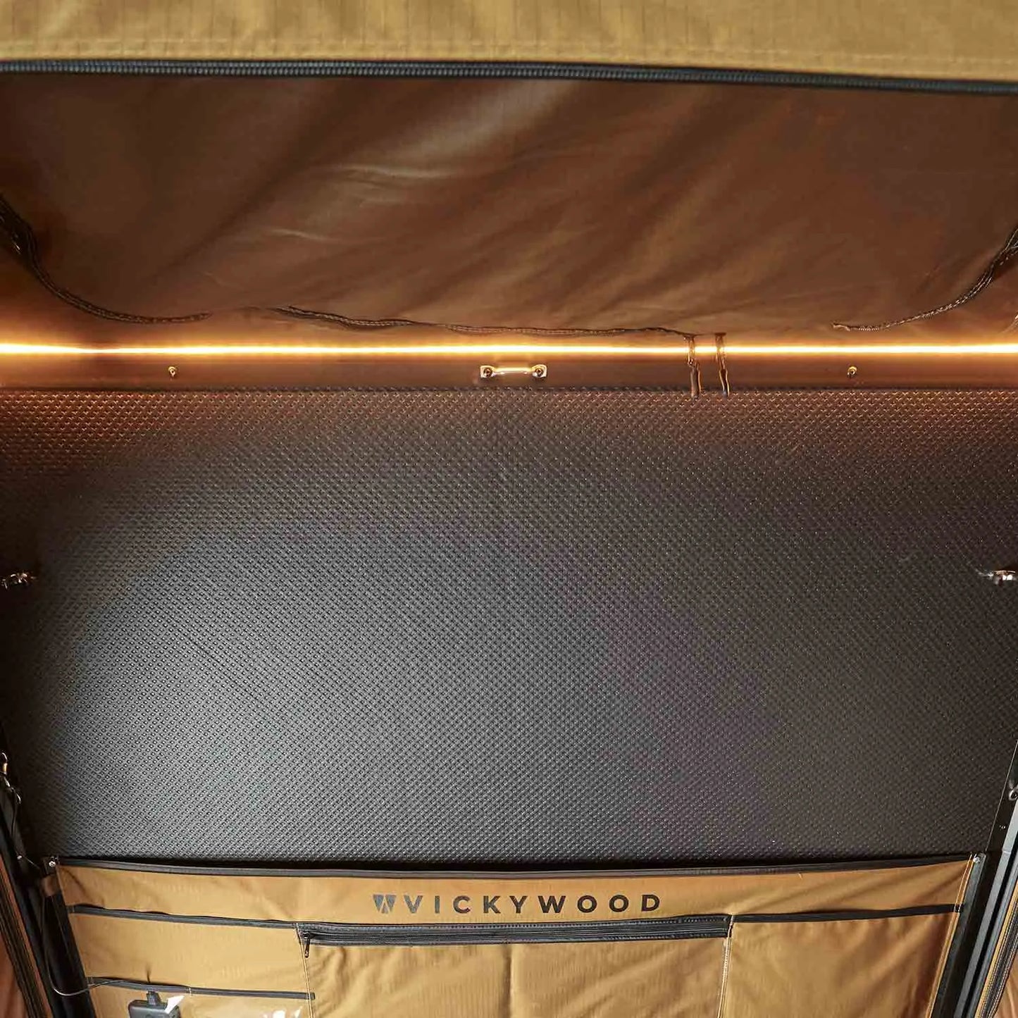 Vickywood Alu-Hartschalen Dachzelt CUMARU UP 145