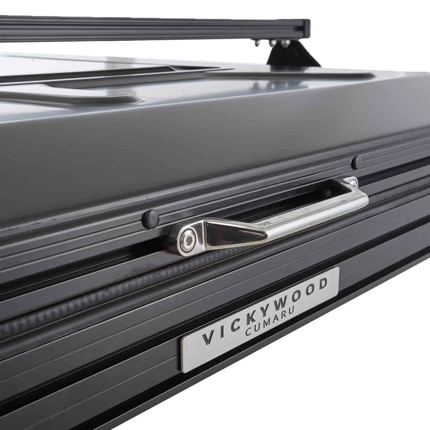 Vickywood Alu Hartschalen Dachzelt CUMARU XP 135 All Black