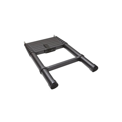 VICKYWOOD Teleskopleiter Aluminium 320 cm schwarz Hartschalen-Dachzelt CUMARU