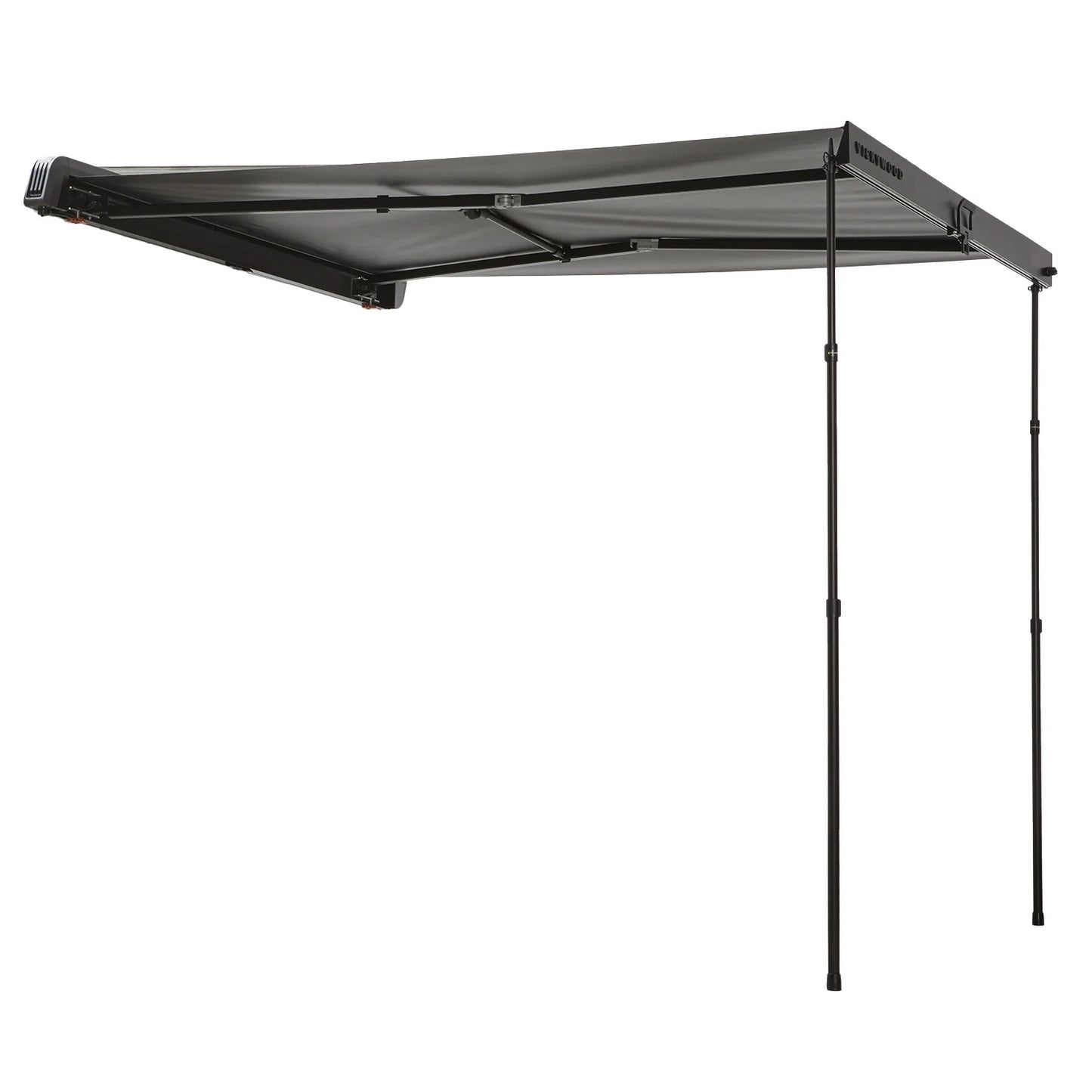 Vickywood - Aluminium Seitenmarkise BRANCH AUTOMATIC 2M grau
