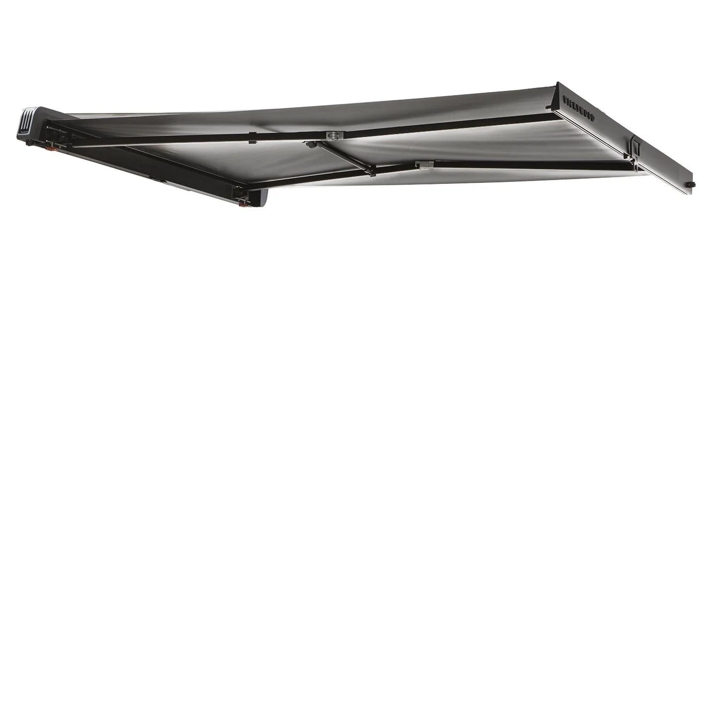 Vickywood - Aluminium Seitenmarkise BRANCH AUTOMATIC 2M grau
