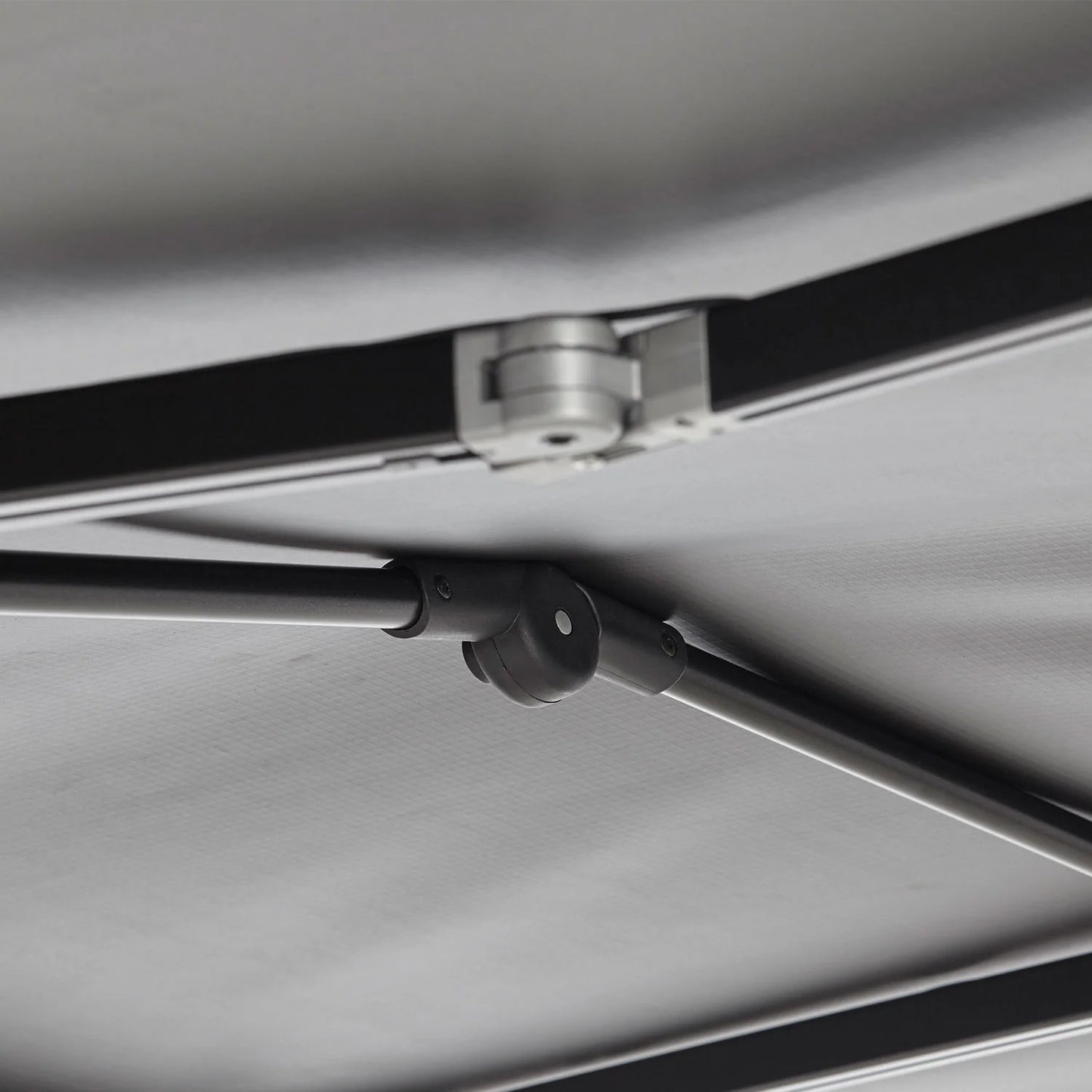 Vickywood - Aluminium Seitenmarkise BRANCH AUTOMATIC 2M grau