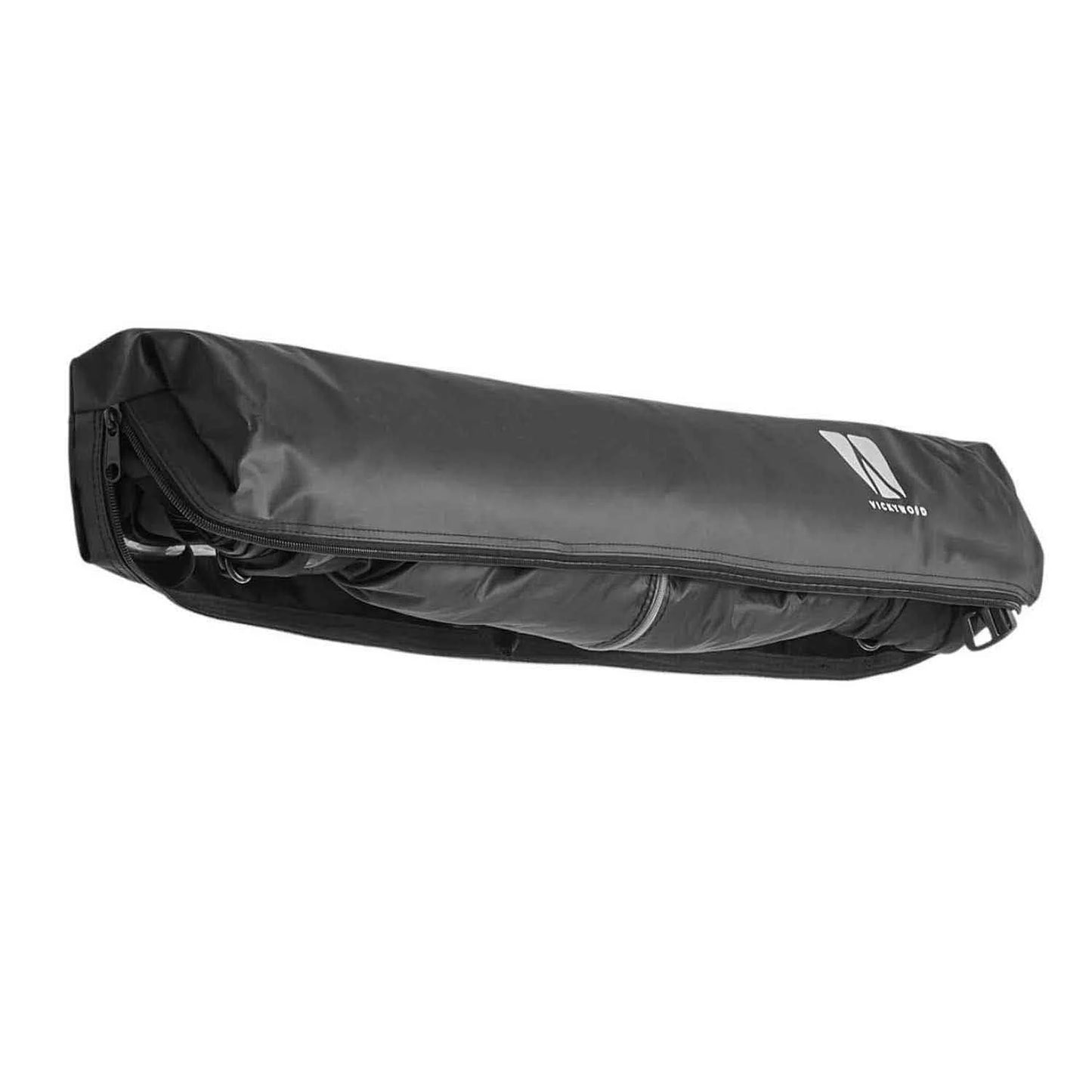 Duschzelt mit Regenhaube 100 cm schwarz