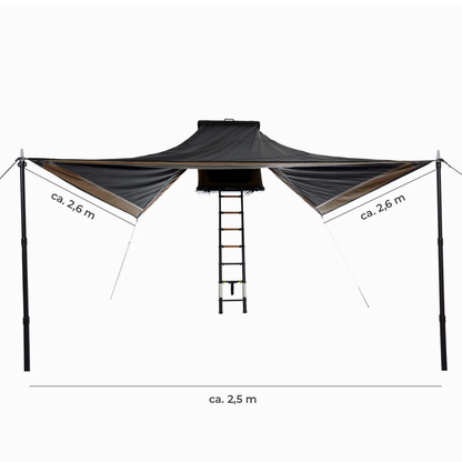 Vickywood Sonnensegel Cumaru Light